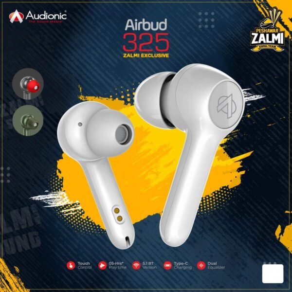 Audionic Airbud 325 / Audionic Airbud 2 Max with One Year Brand Warranty