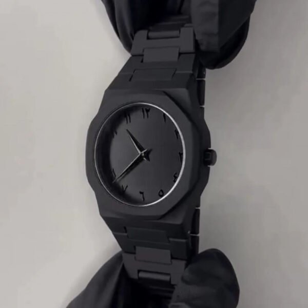 Arabic Aura Black Watch for Men - Image 6